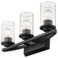 Golden Lighting Mercer 3-Light Bath Vanity in Matte Black, , large