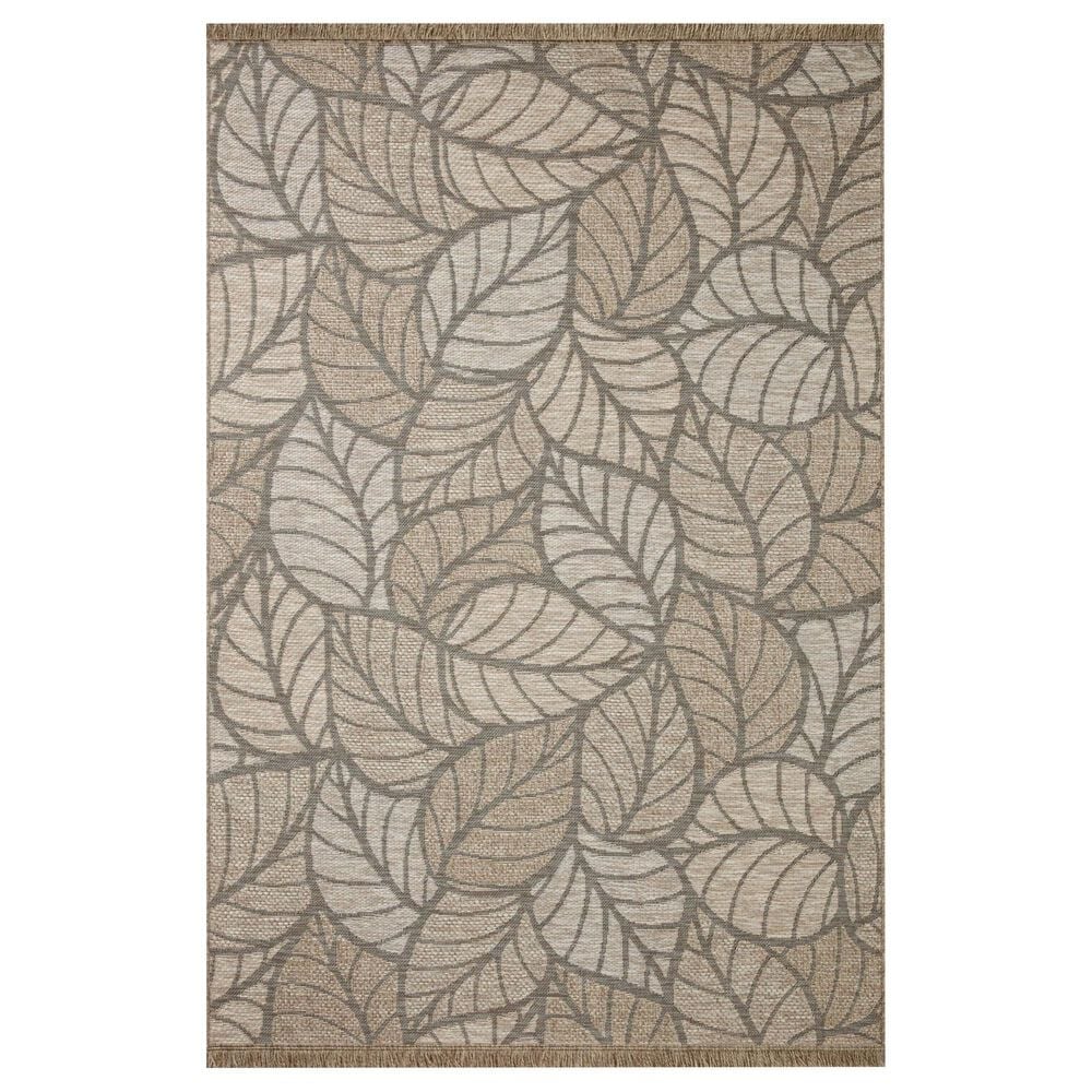 Loloi Dawn DAW-05 7"8" Round Natural Area Rug, , large