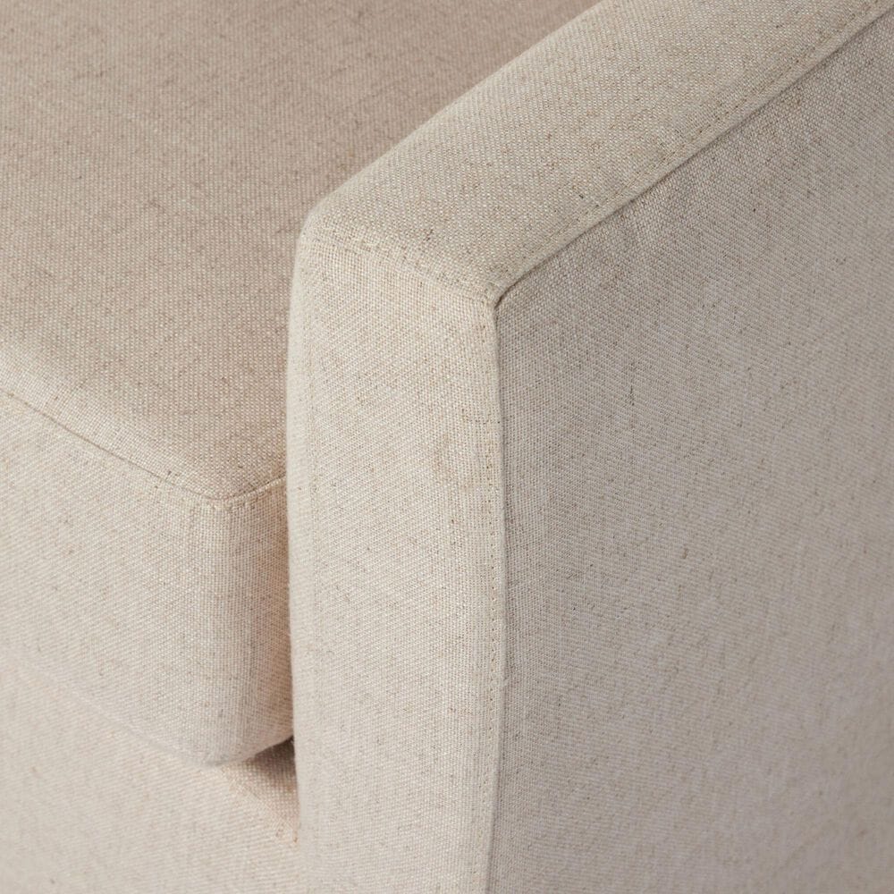 Four Hands Helm Hampton Stationary Slipcover Sofa in Evere Creme, , large
