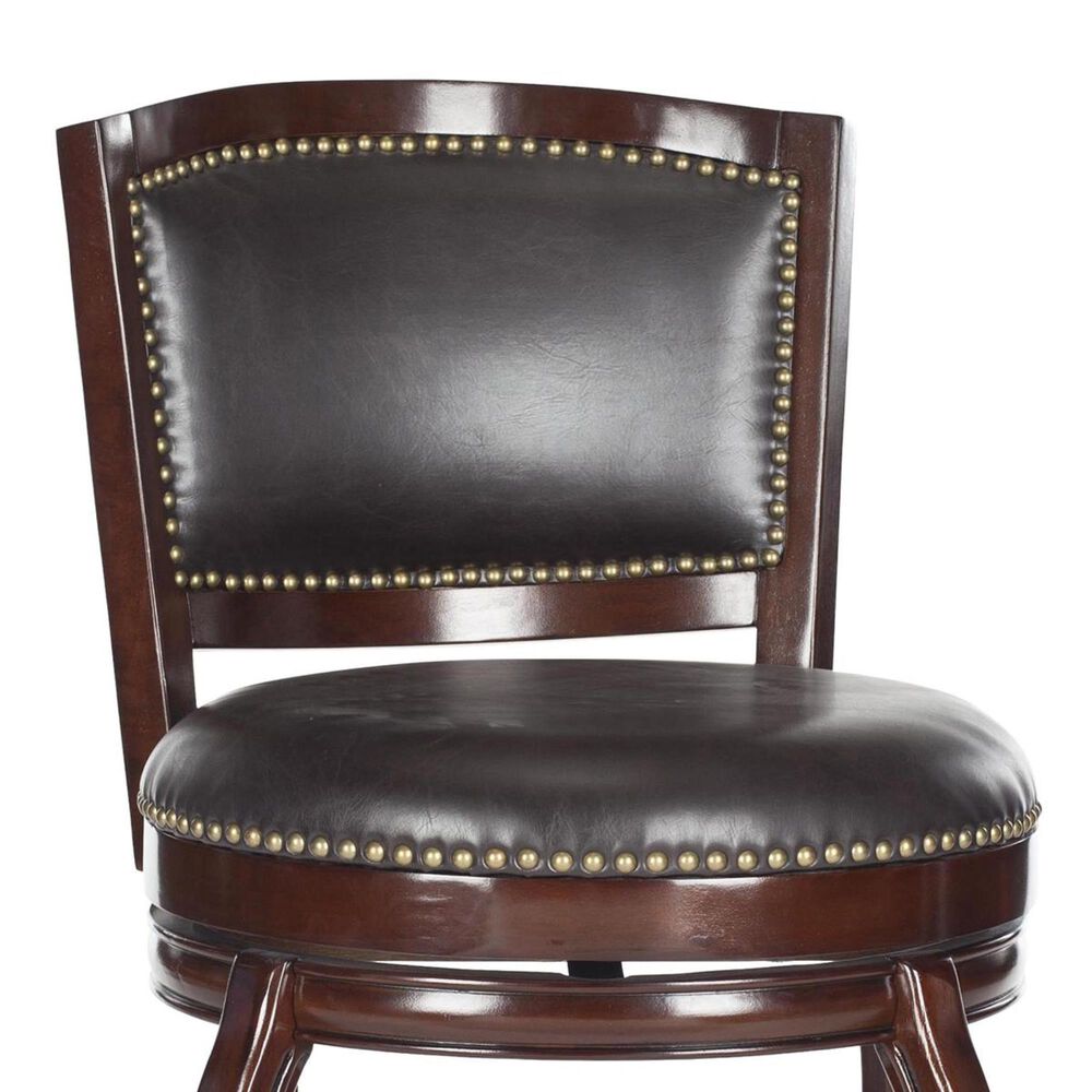 Safavieh Pasquale Swivel Bar Stool in Sierra Brown/Brown, , large