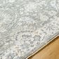 Surya Dresden Gray, Medium Gray, White, Light Slate, Denim and Mustard 9" x 12"2" Area Rug, , large