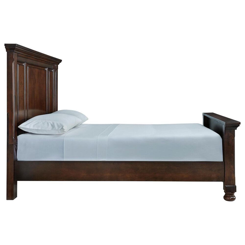 Millenium Porter Queen Panel Bed in Rustic Brown, , large