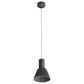Golden Lighting Faroe 8" 1-Light LED Pendant in Flecked Black and Grey, , large