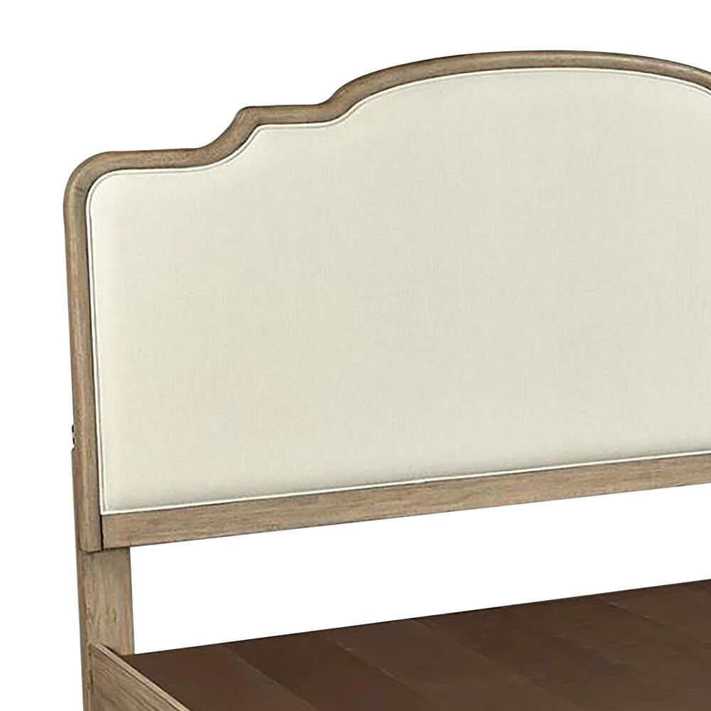 Riva Ridge Provence Queen Platform Bed in Patine, , large