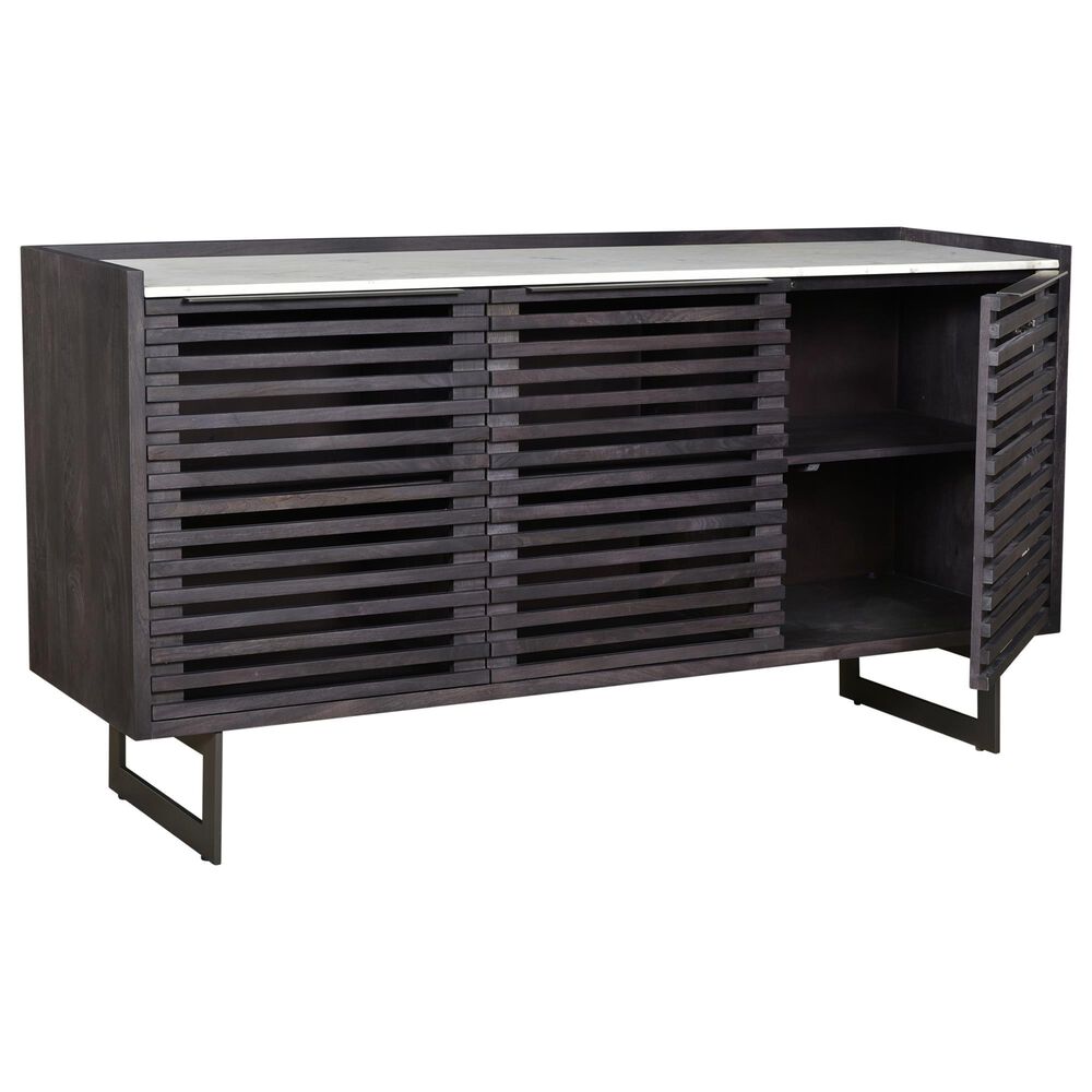Moe"s Home Collection Paloma Sideboard in Grey, Black and White, , large
