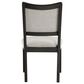 Steve Silver Roatan Dining Table and 6 Dining Chairs in Natural and Black, , large