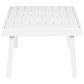 Linon Home Decor Holland Aluminum Coffee Table in White, , large