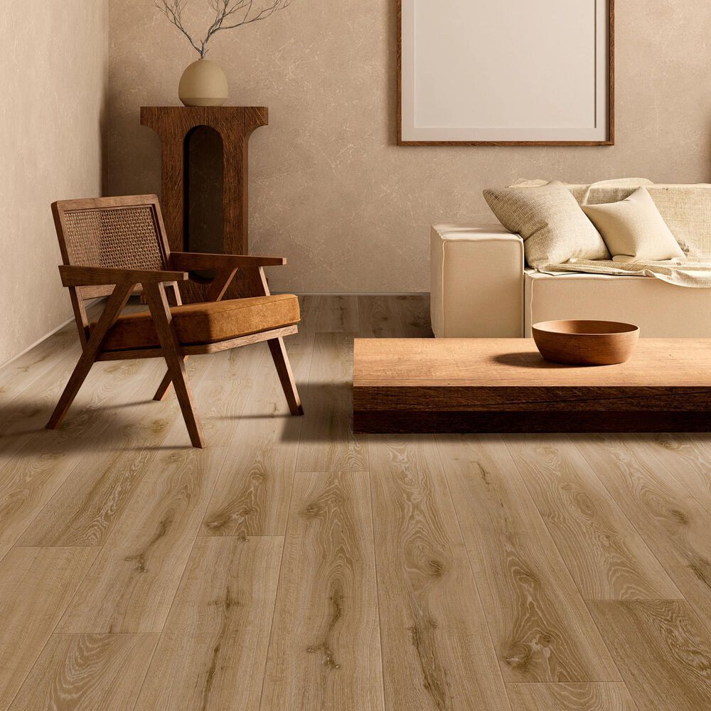 COREtec Retro Revival Truffle Brown Oak 9" x Random Luxury Vinyl Plank, , large