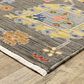 Oriental Weavers Lucca Floral Vibes 5"3" x 7"6" Grey Area Rug, , large