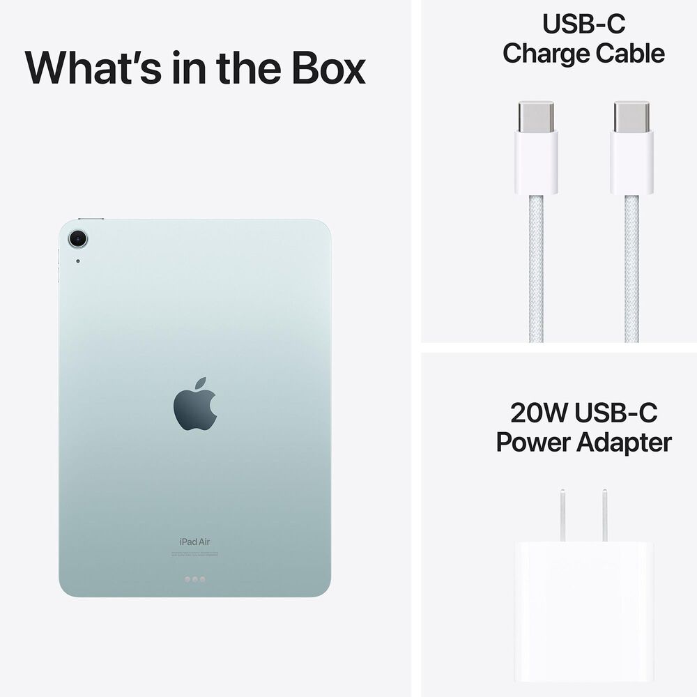 Apple iPad Air 11-Inch M2 chip with Wi-Fi only - 512GB in Blue, , large