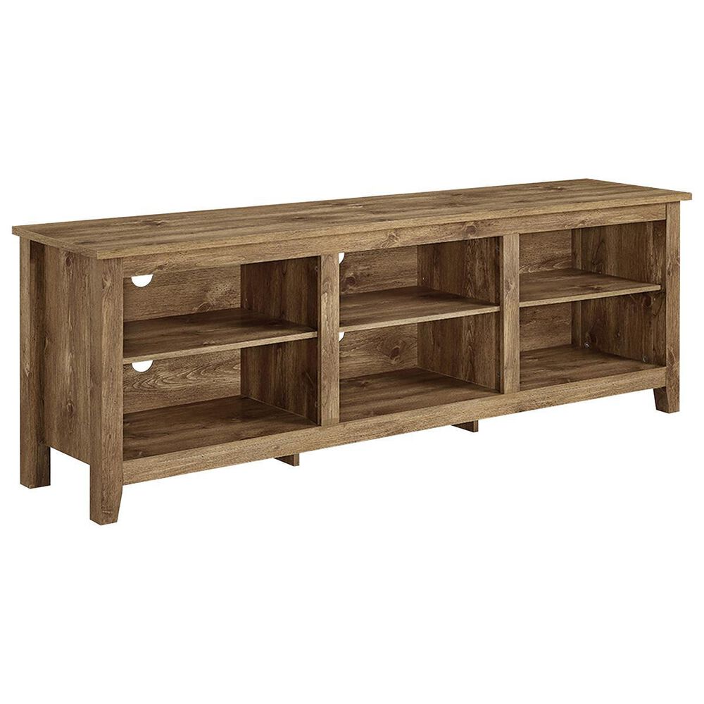 Walker Edison 70" TV Stand in Barnwood, , large