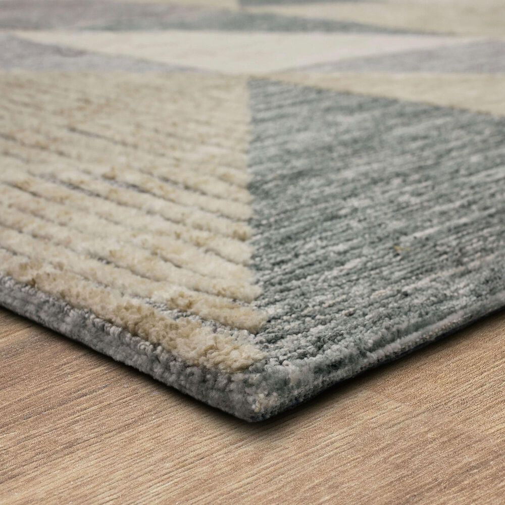 Drew and Jonathan Home Bowen Oblique 8&#39; x 10&#39; Tan Area Rug, , large