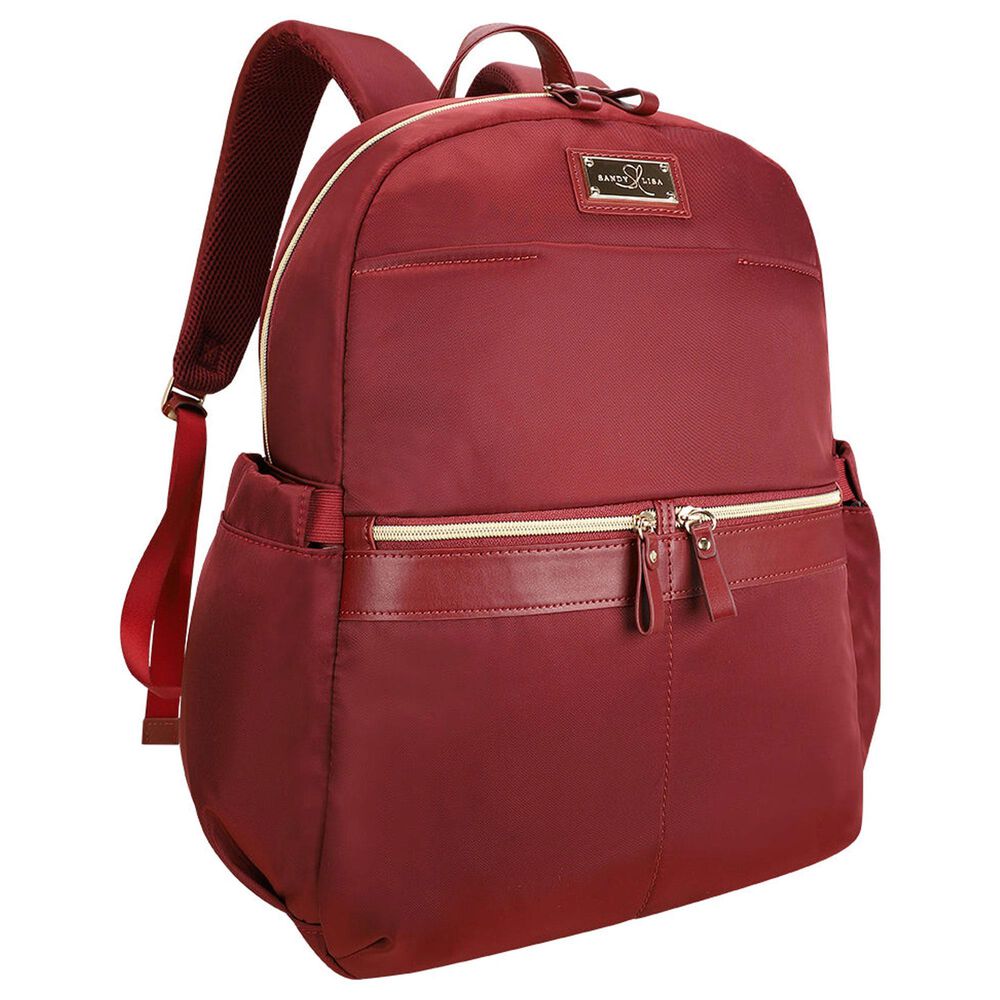 Sandy Lisa Laguna Backpack in Burgundy, , large