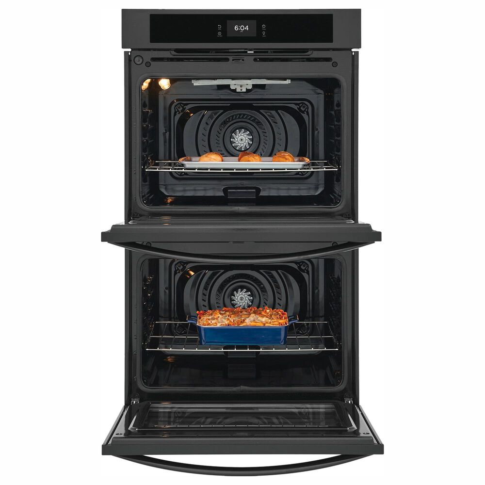 Frigidaire 30&quot; Double Electric Wall Oven with Fan Convection in Black, , large