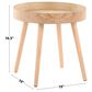 Lumisource Pebble Side Table in Natural (Set of 2), , large