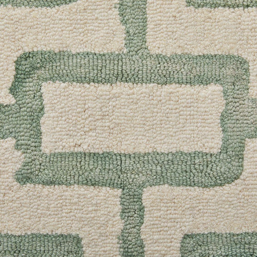 Feizy Lorrain 3&#39;6&quot; x 5&#39;6&quot; Green and Ivory Area Rug, , large