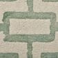 Feizy Lorrain 3"6" x 5"6" Green and Ivory Area Rug, , large