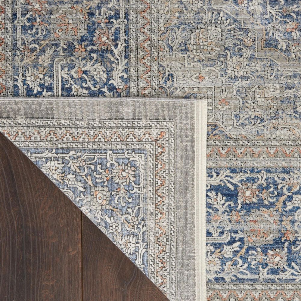 Nourison Starry Nights STN07 5' x 7' Blue Area Rug, , large