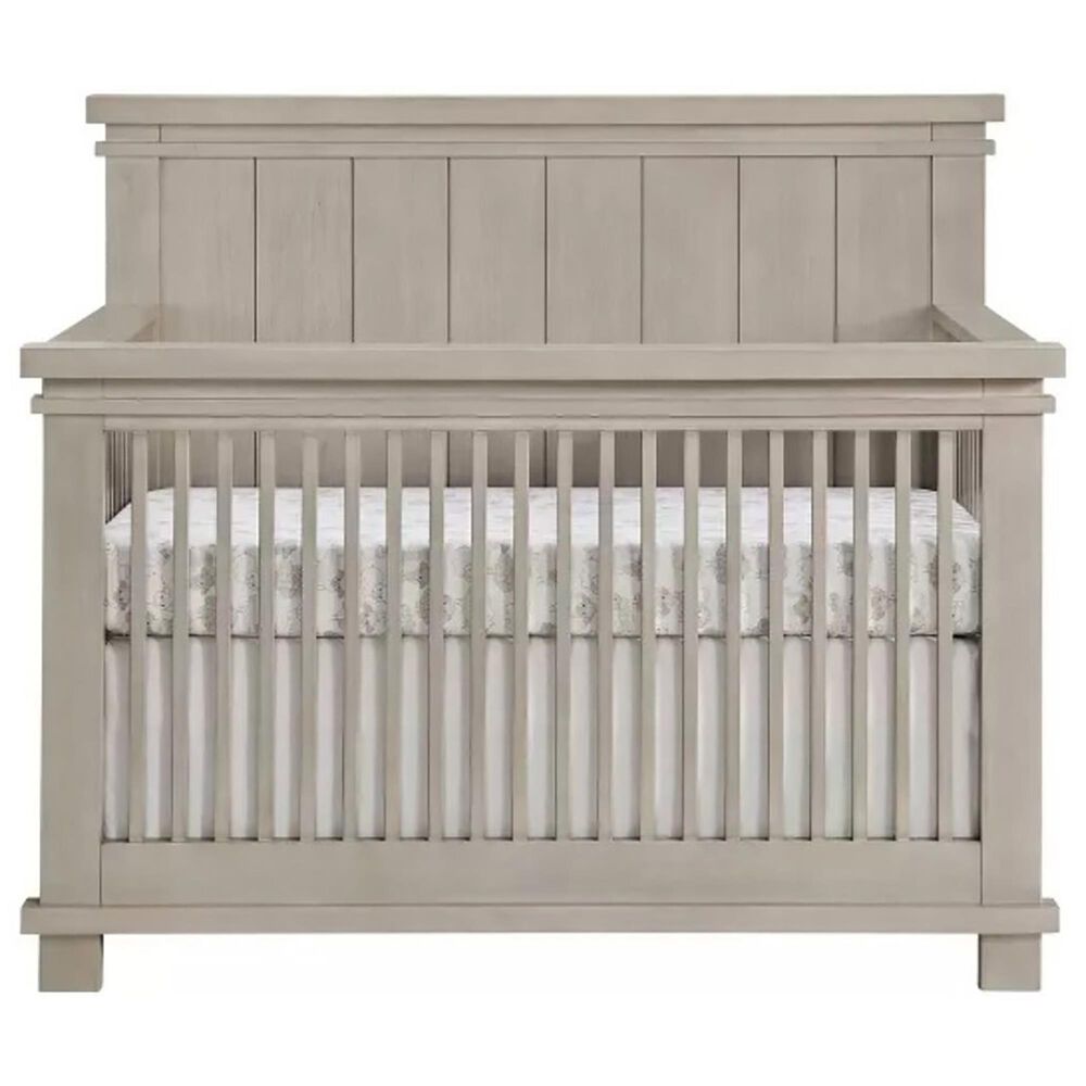 Oxford Baby Hampton 4-In-1 Convertible Crib in Stone Wash, , large
