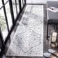 Safavieh Cabana CBN660A 2"2" x 9" Ivory and Grey Indoor/Outdoor Performance Runner, , large
