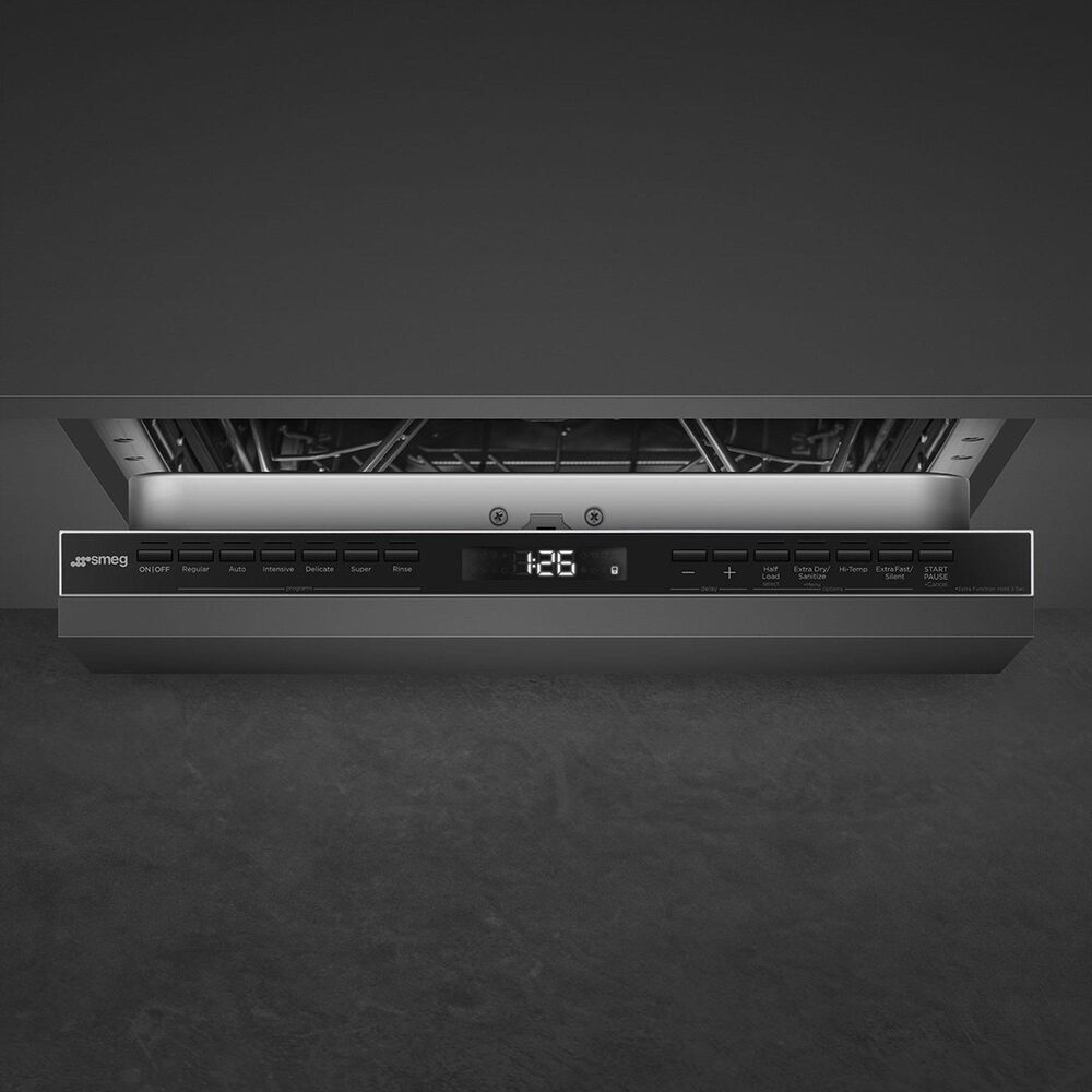 SMEG 18" Universal Built-In Dishwasher in Panel Ready, , large