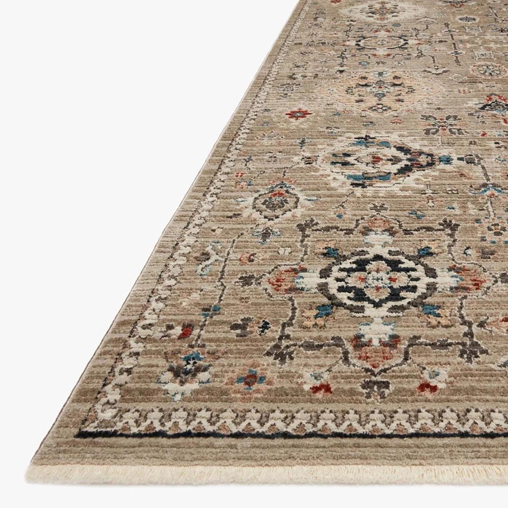 Loloi Leigh 2&#39;7&quot; x 7&#39;8&quot; Dove and Multicolor Runner, , large