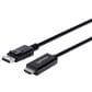 Manhattan 10" DisplayPort Male to HDMI Male Cable in Black, , large