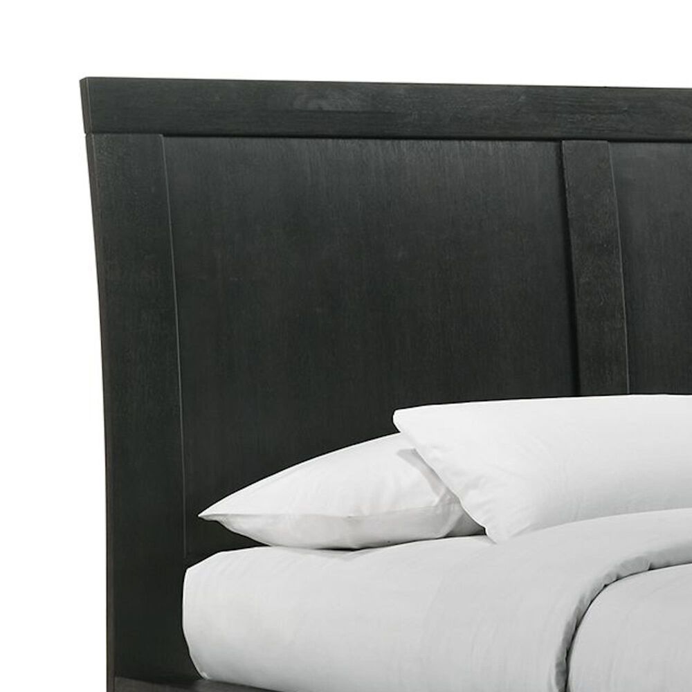 Mayberry Hill Allan Full Platform Bed in Black, , large