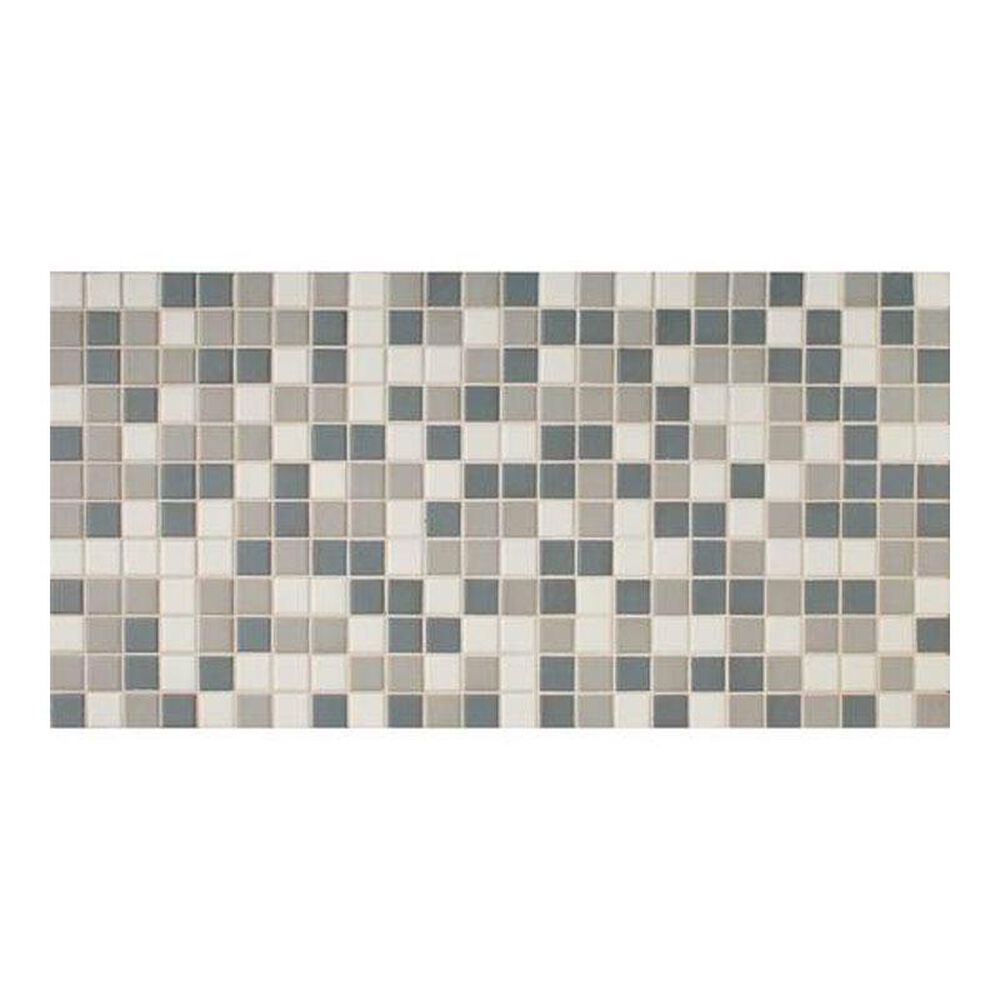 Dal-Tile Keystone Blends Moonlight 12" x 24" Ceramic Mosaic Sheet, , large