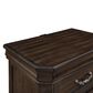 New Heritage Design Lyndhurst 4-Piece Queen Bedroom Set in Walnut Brown, , large