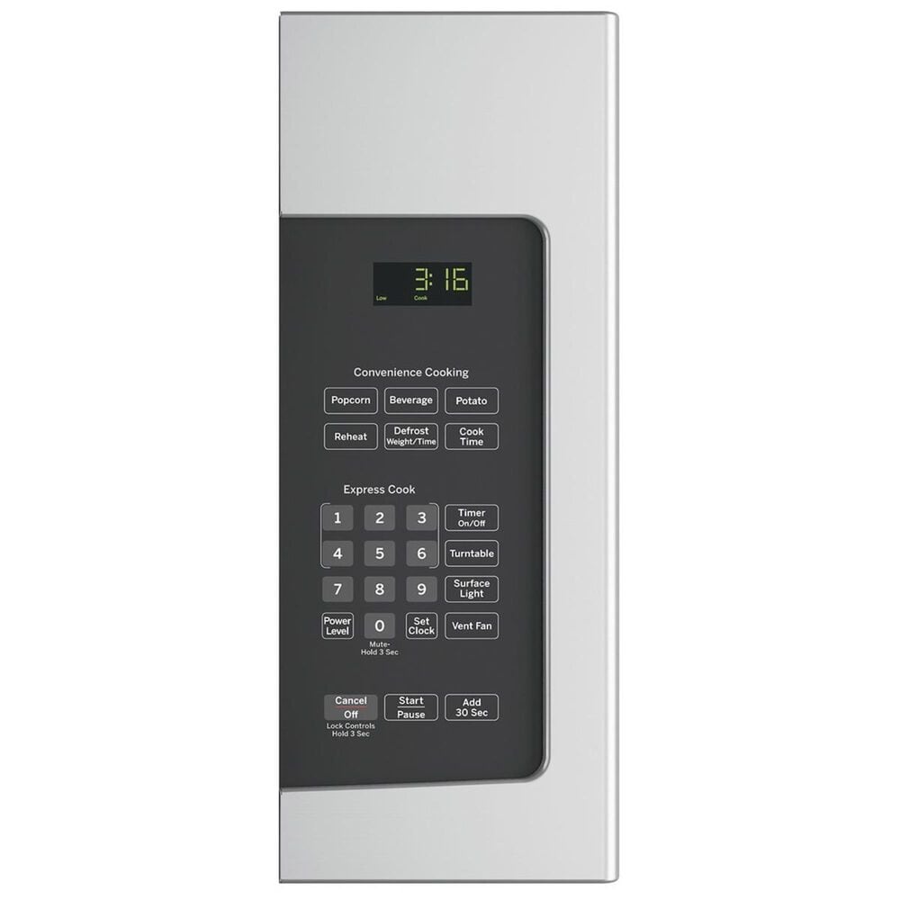 GE Appliances 1.6 Cu. Ft. Over-the-Range Microwave Oven in Stainless Steel, , large