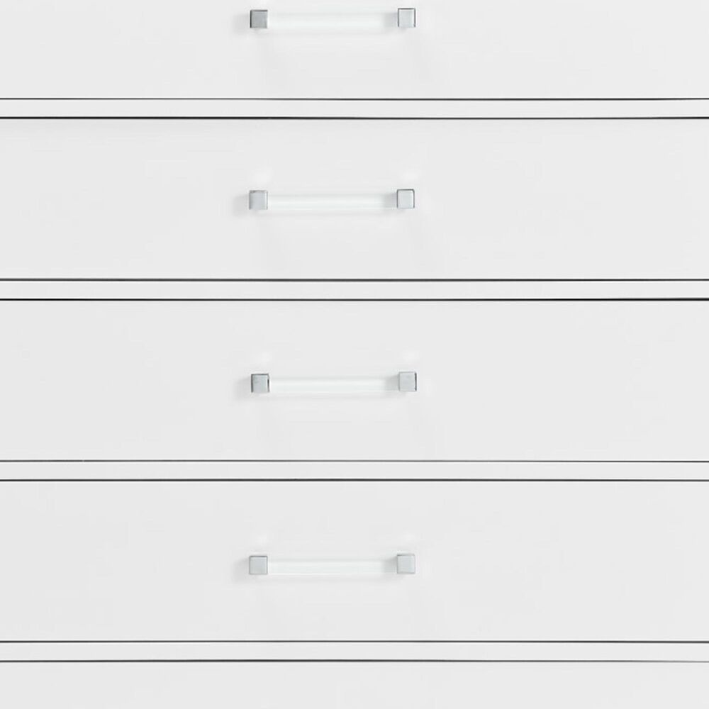 Oxford Baby Holland 5-Drawer Chest in Cloud White, , large