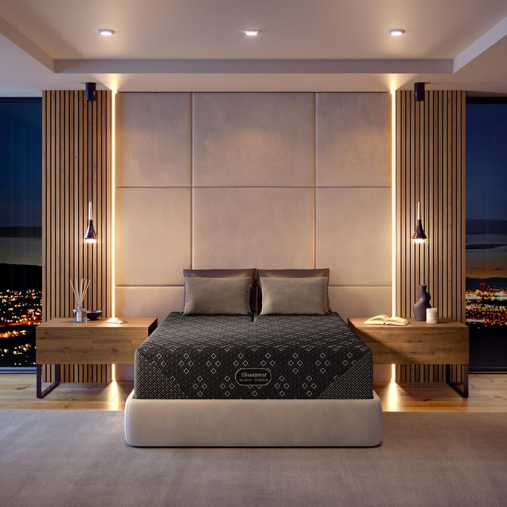 Beautyrest Black Hybrid 2026 Series 3 XCS Medium Queen Mattress, , large