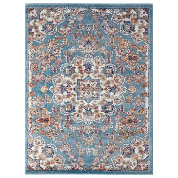 Amer Rugs Alexandria 2" x 3" Sea Blue Area Rug, , large