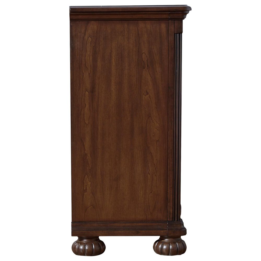 Ashley Lavinton 7-Drawer Dresser in Cherry Brown, , large