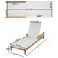 Hearth and Haven Outdoor Chaise Lounge in Light Grey (Set of 2), , large