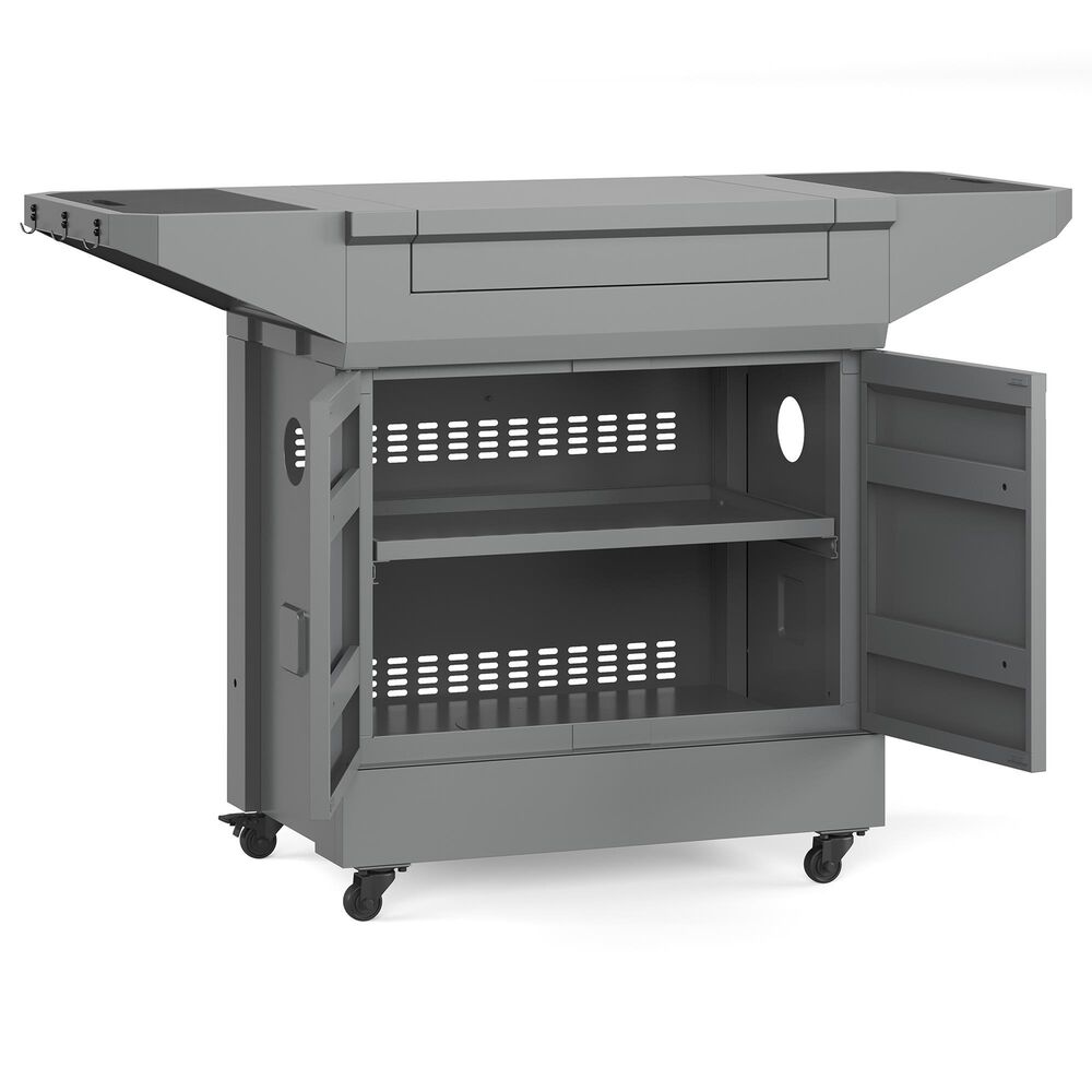 TYTUS Emberwood Grill Cart in Gunmetal Gray, , large