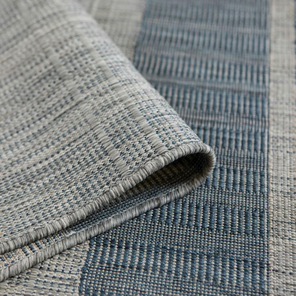 Amer Rugs Maryland 2&#39; x 3&#39; Blue and Ivory Area Rug, , large
