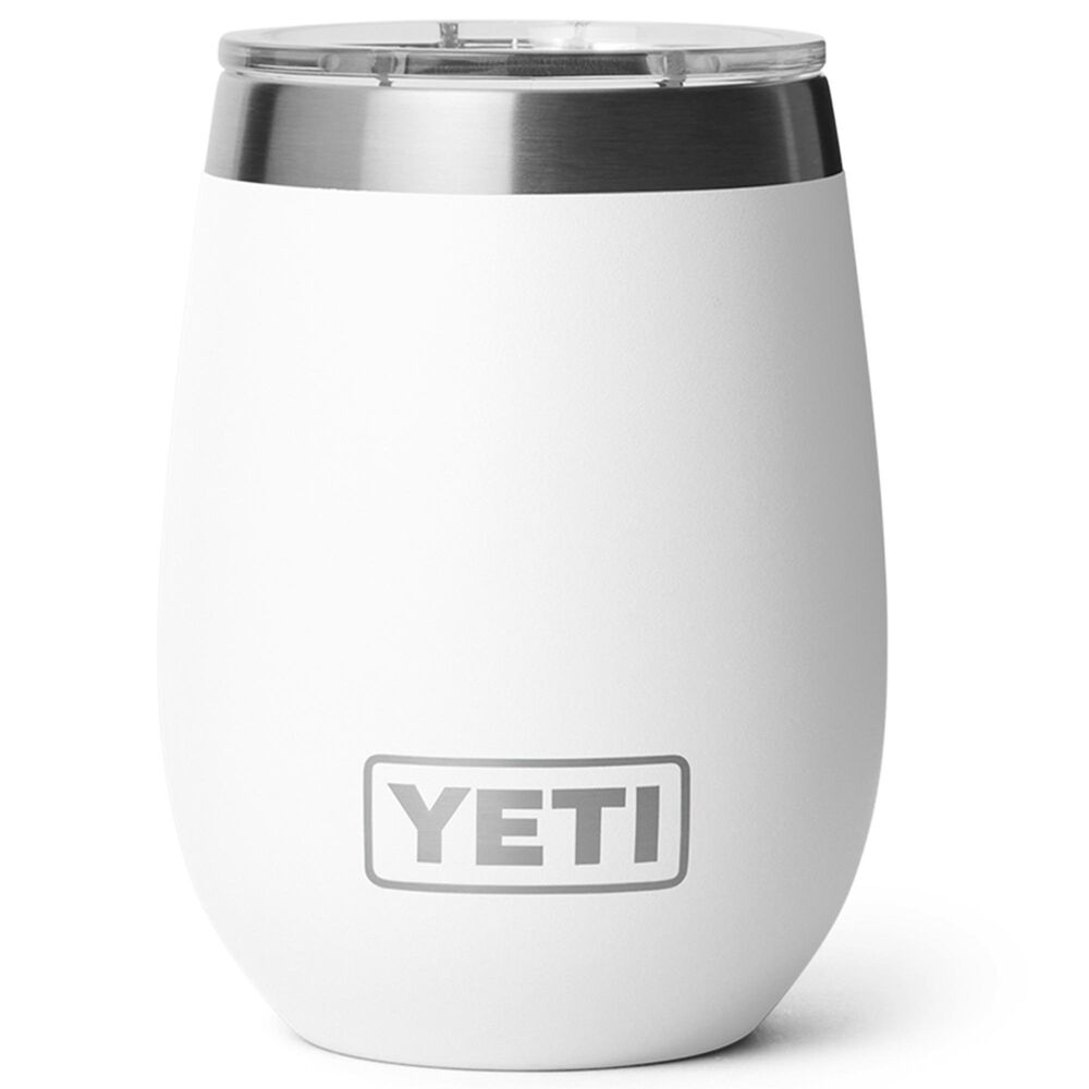 YETI Rambler 10 Oz Wine Tumbler with MagSlider Lid in White, , large
