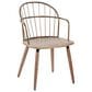 Lumisource Riley industrial Chair in Whitewashed Wood and Antique Copper Metal By LumiSource., , large