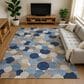 Dalyn Rug Company Kenner Blue 10" x 14" Indoor/Outdoor Area Rug, , large