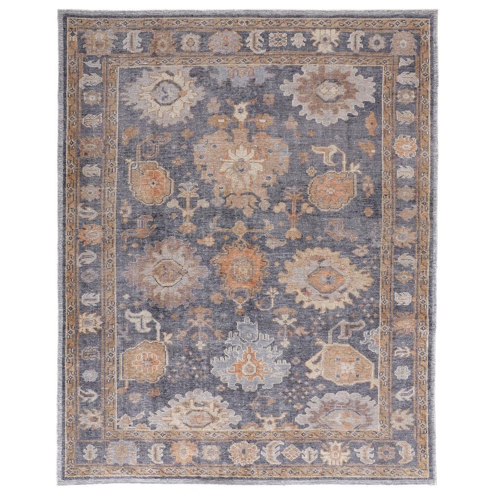 Feizy Wendover 3"6" x 5"6" Charcoal Area Rug, , large