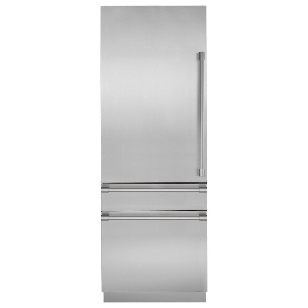 Monogram Statement Handle Kit in Stainless Steel, , large