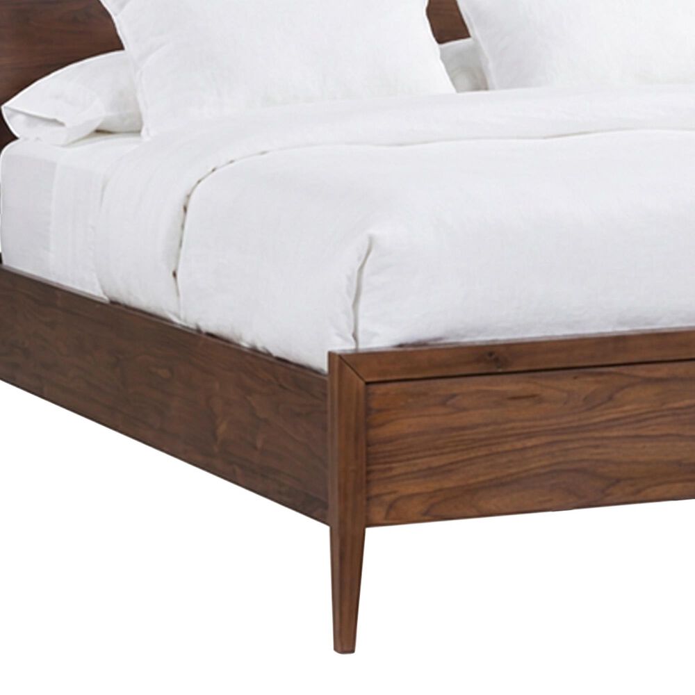 Riva Ridge Jasper Queen Panel Bed in Modern Walnut, , large