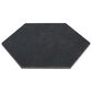 Soho Studio Casterly Rock Antracita 9" x 10" Hexagon Porcelain Tile, , large