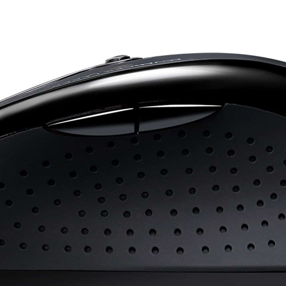 Adesso Wireless Ergo Keyboard and Laser Mouse Combo in Black, , large