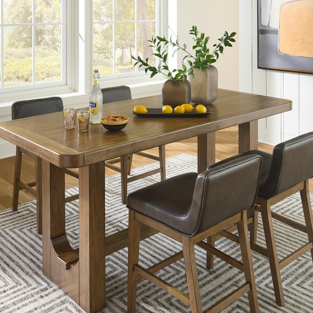 Millenium Cabalynn Counter Height Table in Light Brown - Table Only, , large