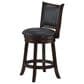 New Heritage Bristol Swivel Counter Stool in Dark Brown, , large