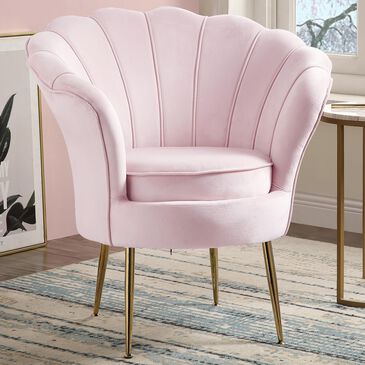 Lilola Home Angelina Accent Chair in Pink, , large