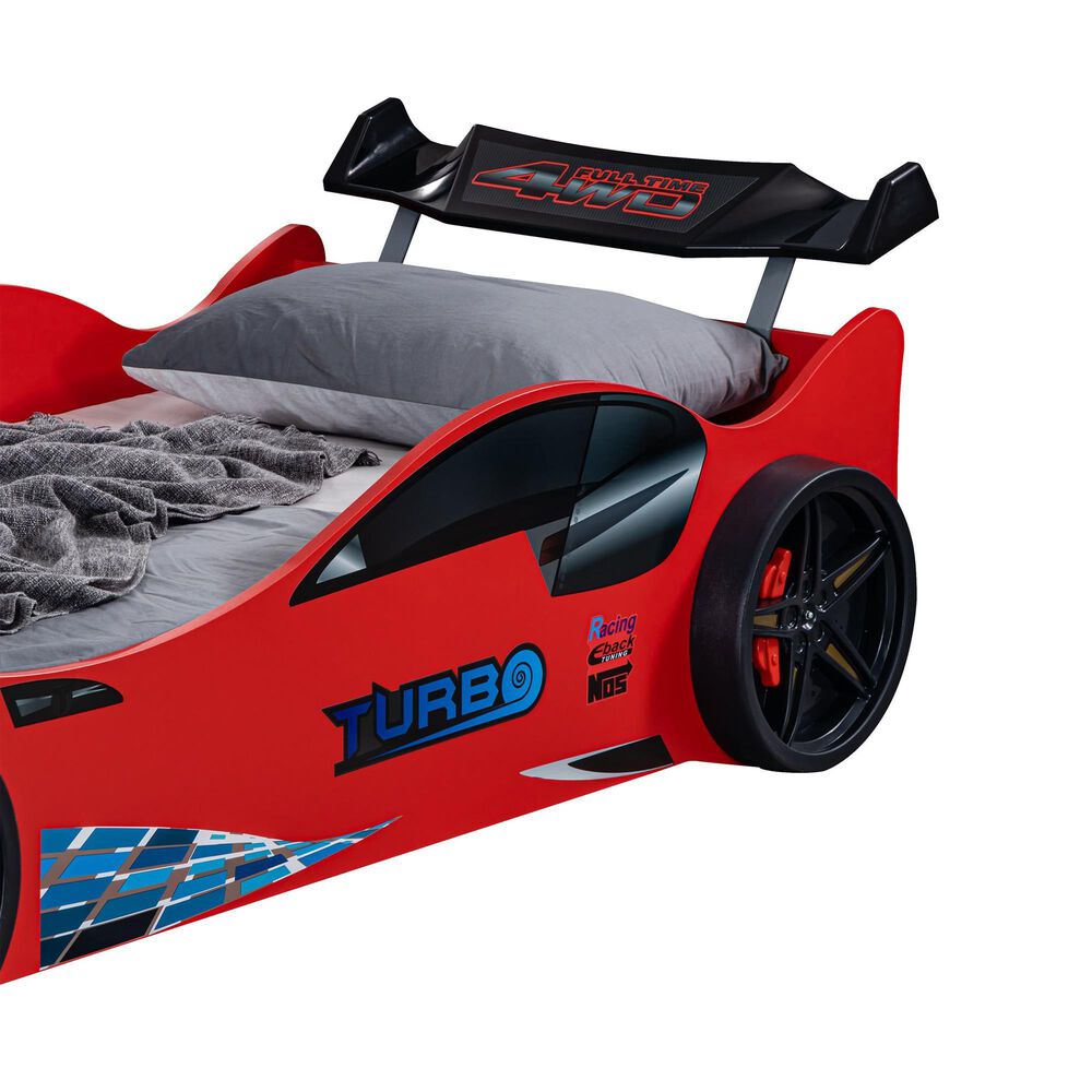 Furniture of America Twin Racecar Bed, , large